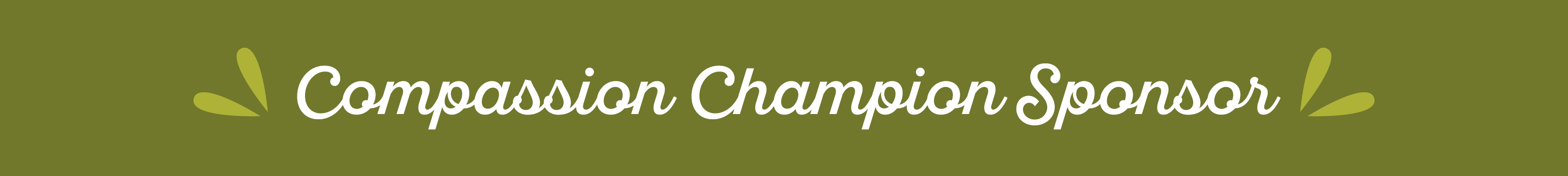 Compassion Champion Title